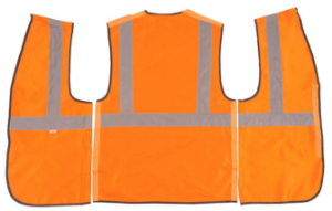 pull apart orange vest