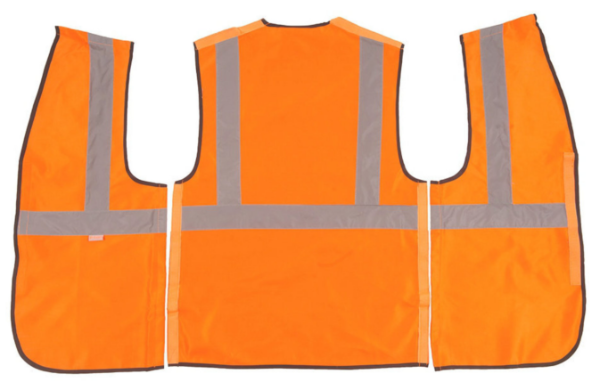 pull apart orange vest