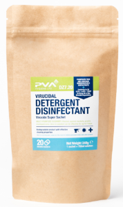 PVA Virucidal Detergent Disinfectant x 20 Sachets