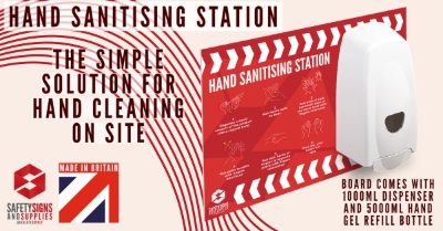 Hand Sanitising Station - Available Now