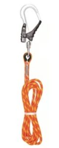 14MM POLYESTER ROPE TAG LINE WITH SWIVEL HOOK 20M