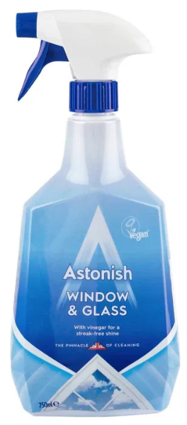 750ML Astonish Glass Cleaner Trigger Spray