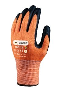 Skytec TRC712 Tricolour Nitrile Foam Glove (4X4C) Cut 3 (B)