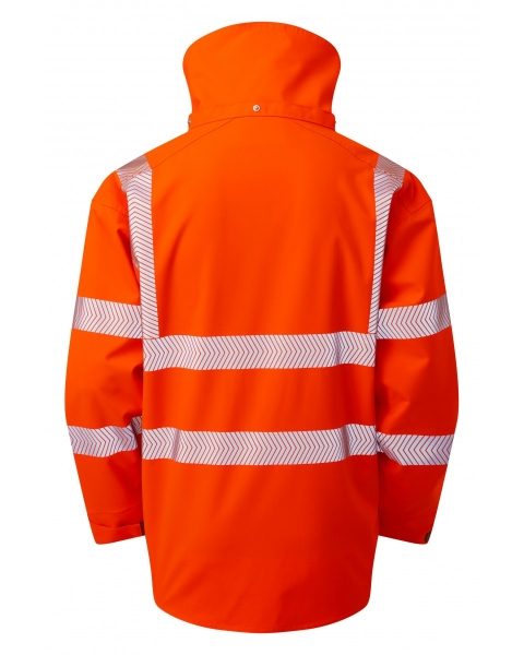 ECOVIZ Hi Viz Jacket Orange (Dartmoor)