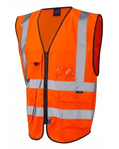ISO 20471 Class 2* Superior Waistcoat Orange