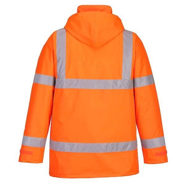 High Visibility Orange Jacket