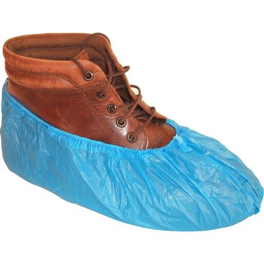 Blue Box Biodegradable Overshoes Box of 100