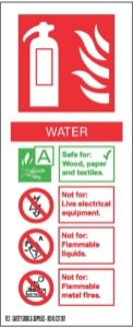 FE2 82 X 202 WATER ID SIGN