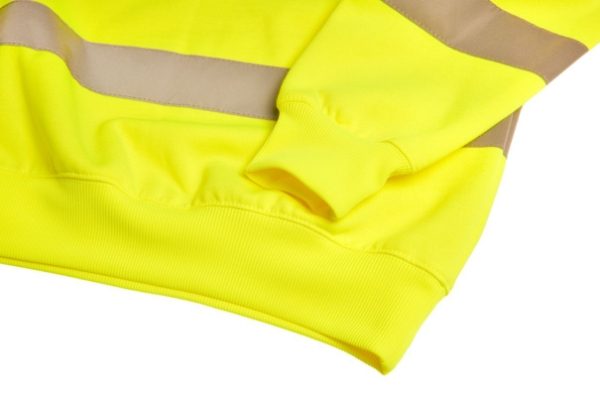Yellow High Visibility Sweatshirt 
