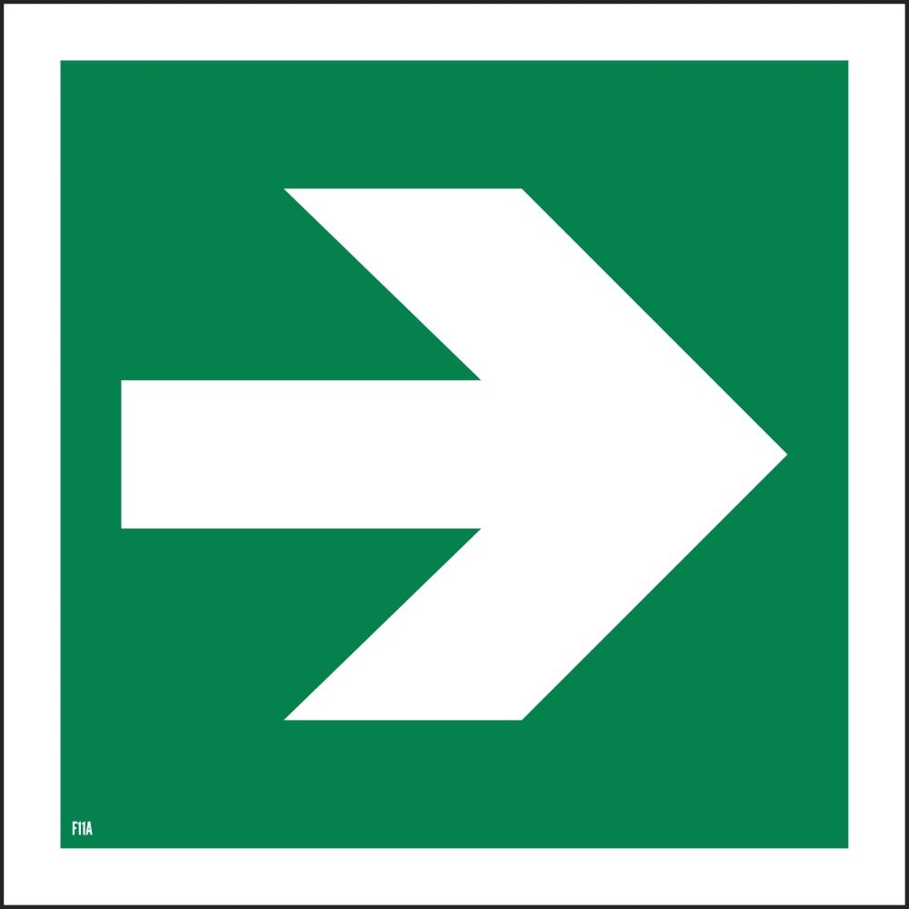 150MM X 150MM Arrow - Safety Signs UK Ltd