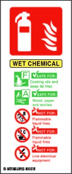 82mm x 202mm Wet Chemical ID