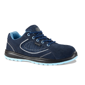 Rock Fall Pearl Navy Womens Fit ESD Safety Trainer