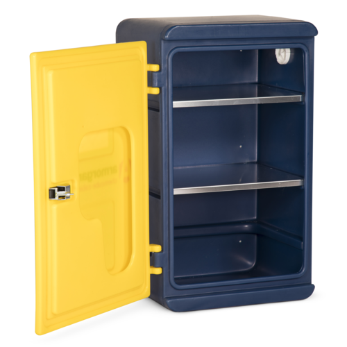 Durable plastic chemical cabinet 575x440x910