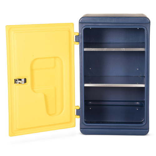 Durable plastic chemical cabinet 575x440x910