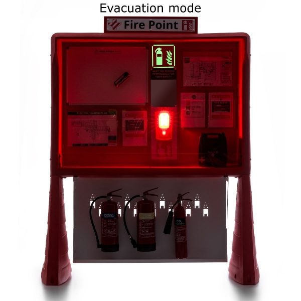 RAMS Board - Fire Point with Push Button Site Alarm