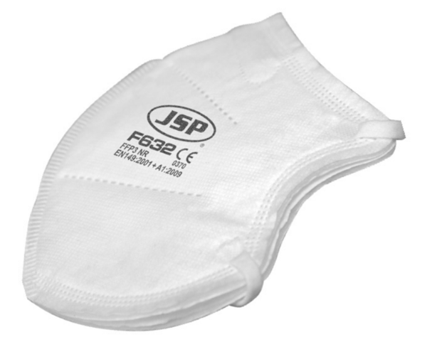 Disposable Vertical Fold Flat Mask FFP3 (F632) - Box of 30